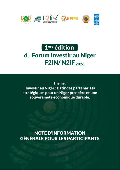 Couverture de la note d'information générale pour les participants